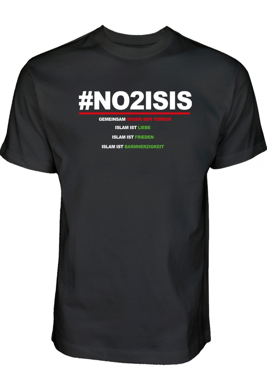 #No2ISIS - Gegen IS und Terror T-Shirt