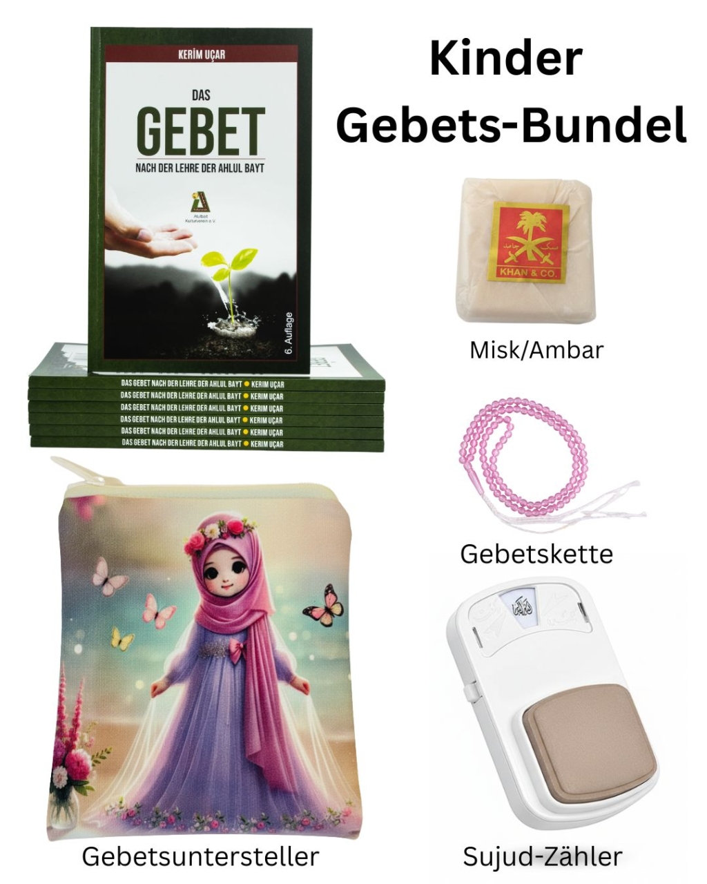 Mädchen Gebets-Bundle